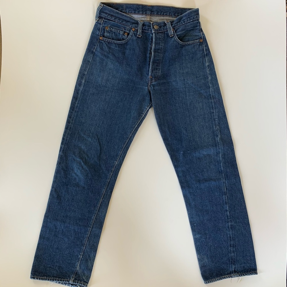 Vintage Levi 501 jeans early-mid 70s redline selvedge